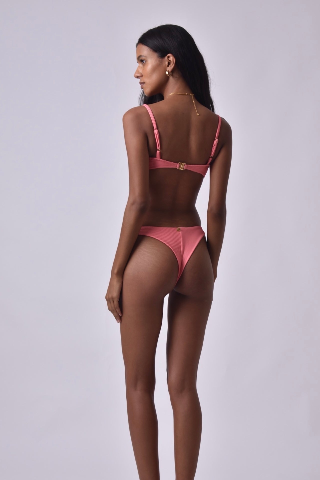 Top Meia Taça Rosa
