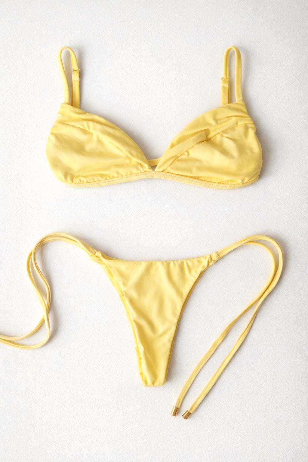 Top Vintage Amarelo Manteiga