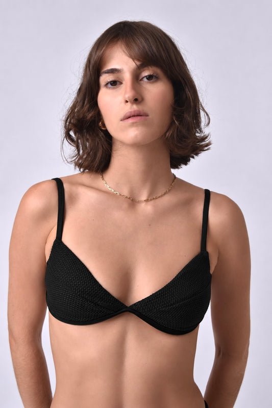 Top Vintage Preto