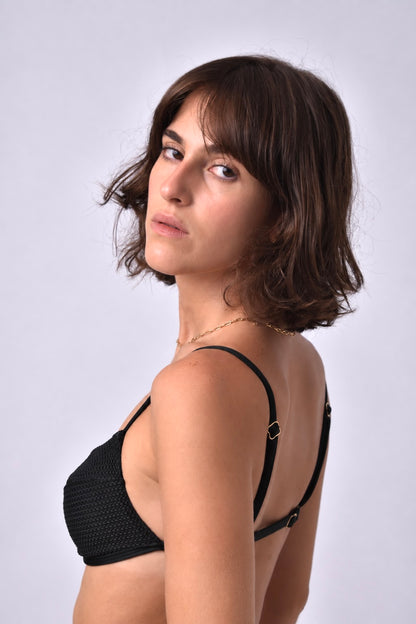 Top Vintage Preto